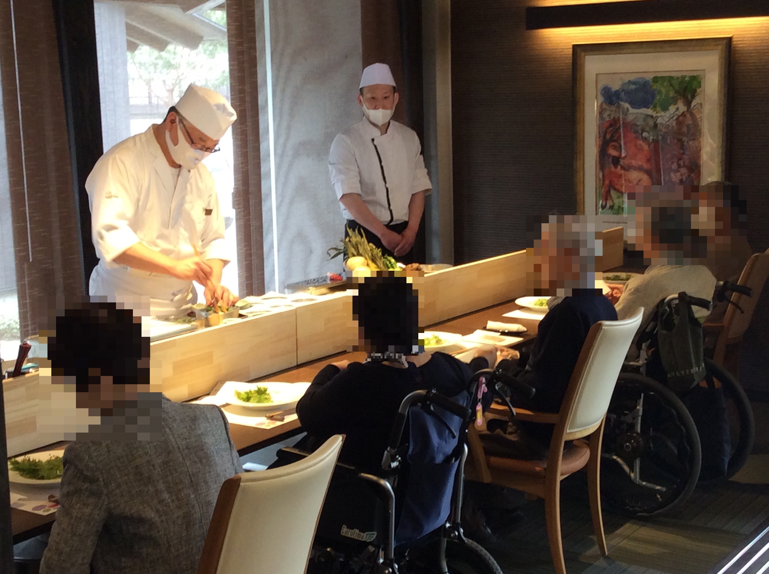 食のイベント（和会席　苗植える頃）